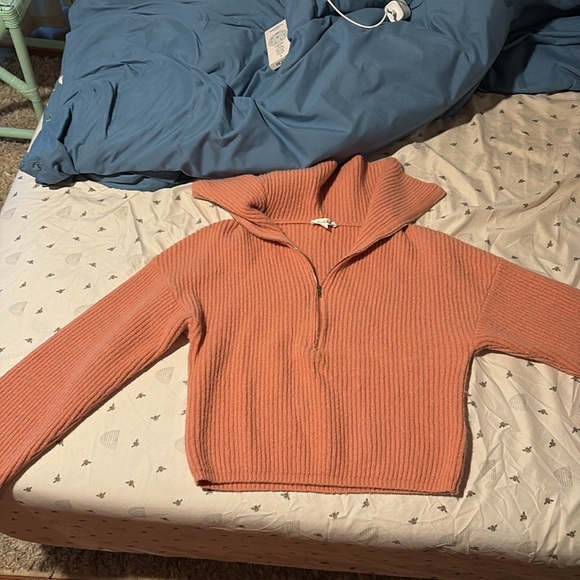 For Love and Lemons pink sweater - Picture 2 of 3